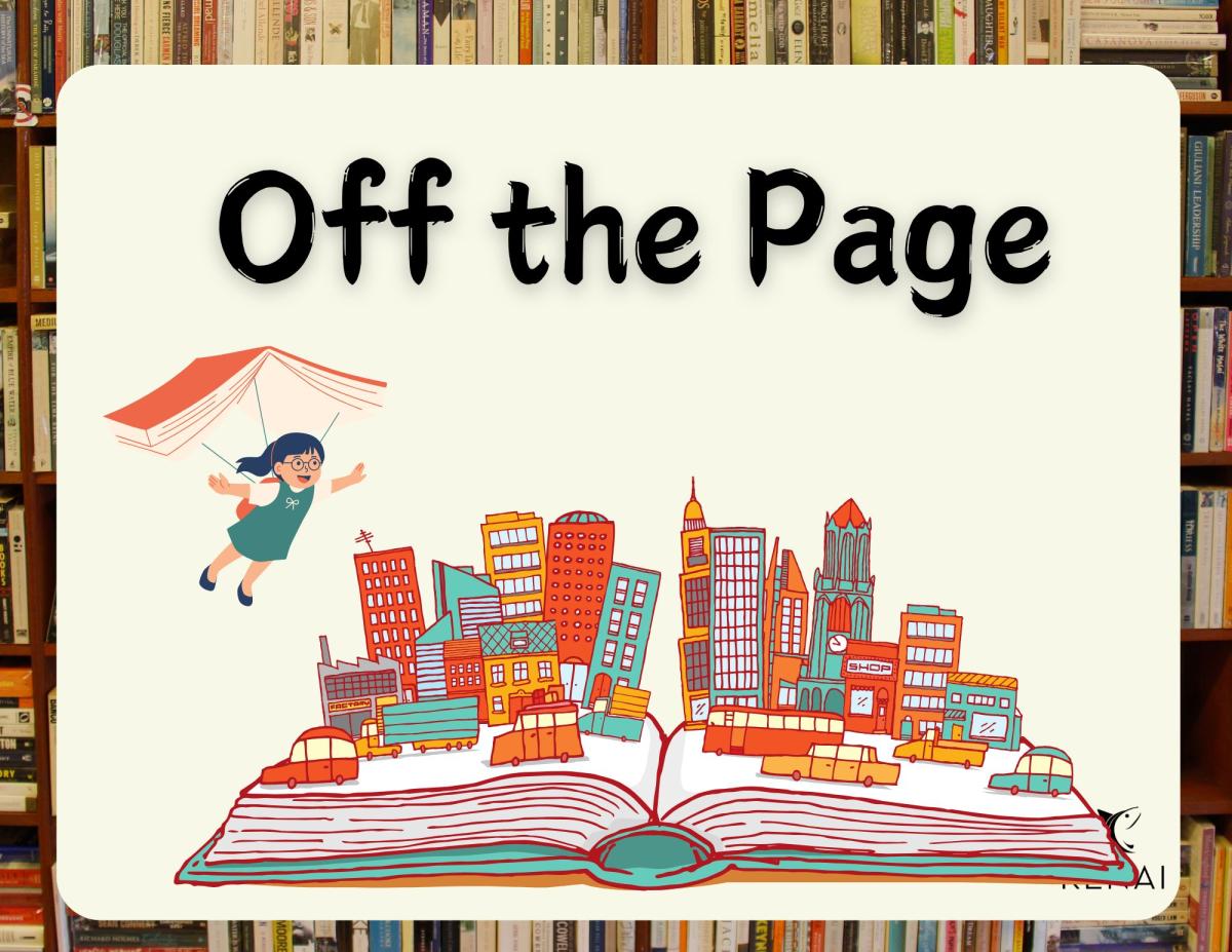 Black text on neutral background reads "Off the Page"