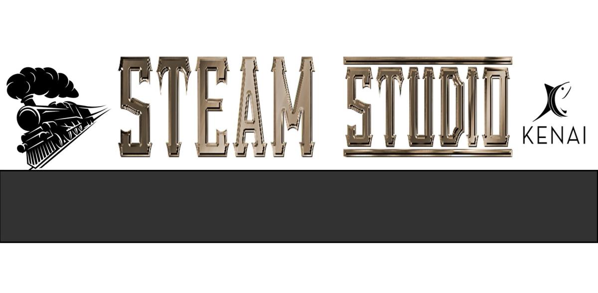 Steam studio train logo