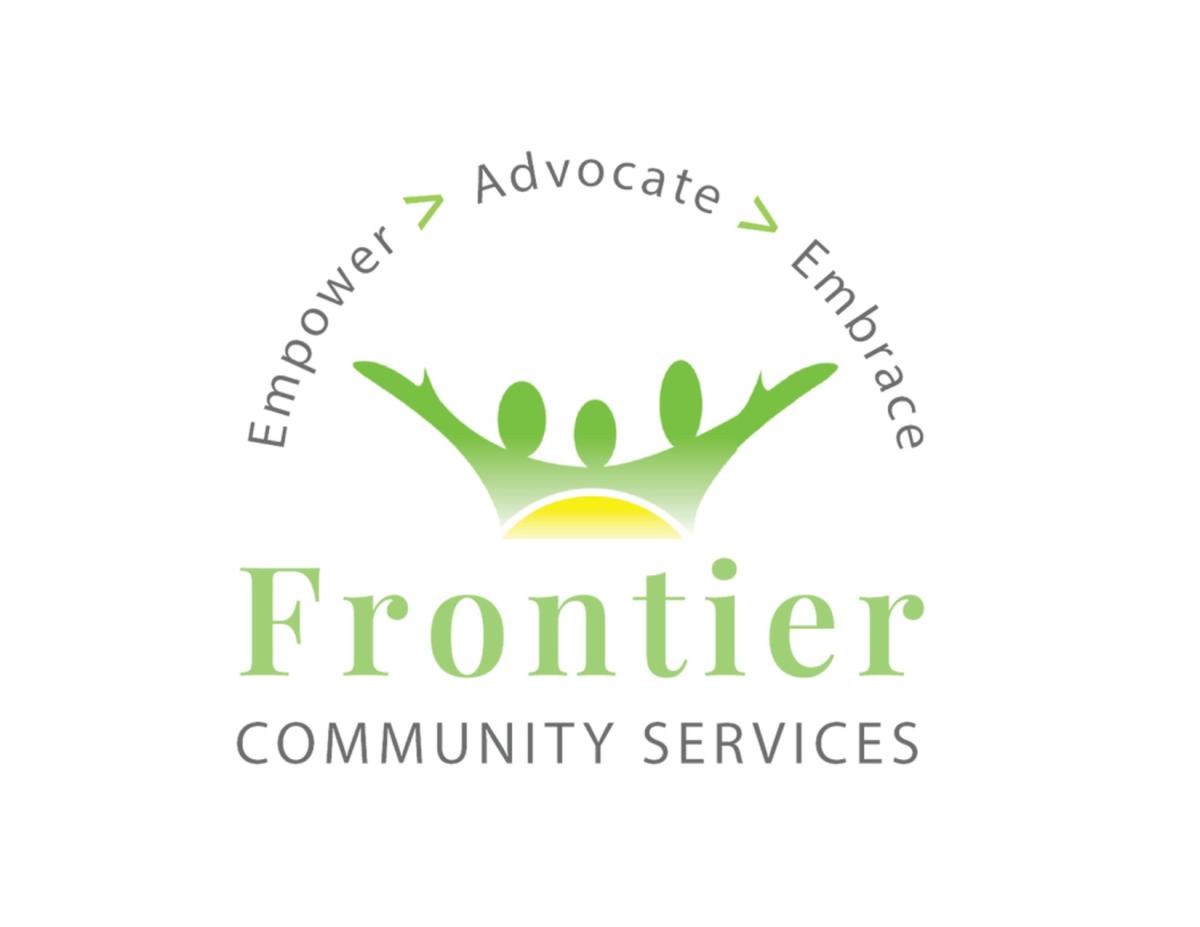 Frontier Community Services Log with Empower, Advocate, Embrace